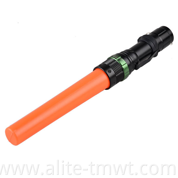 (500295)High Brightness Rechargeable Promotional Materials LED Traffic Light Torch